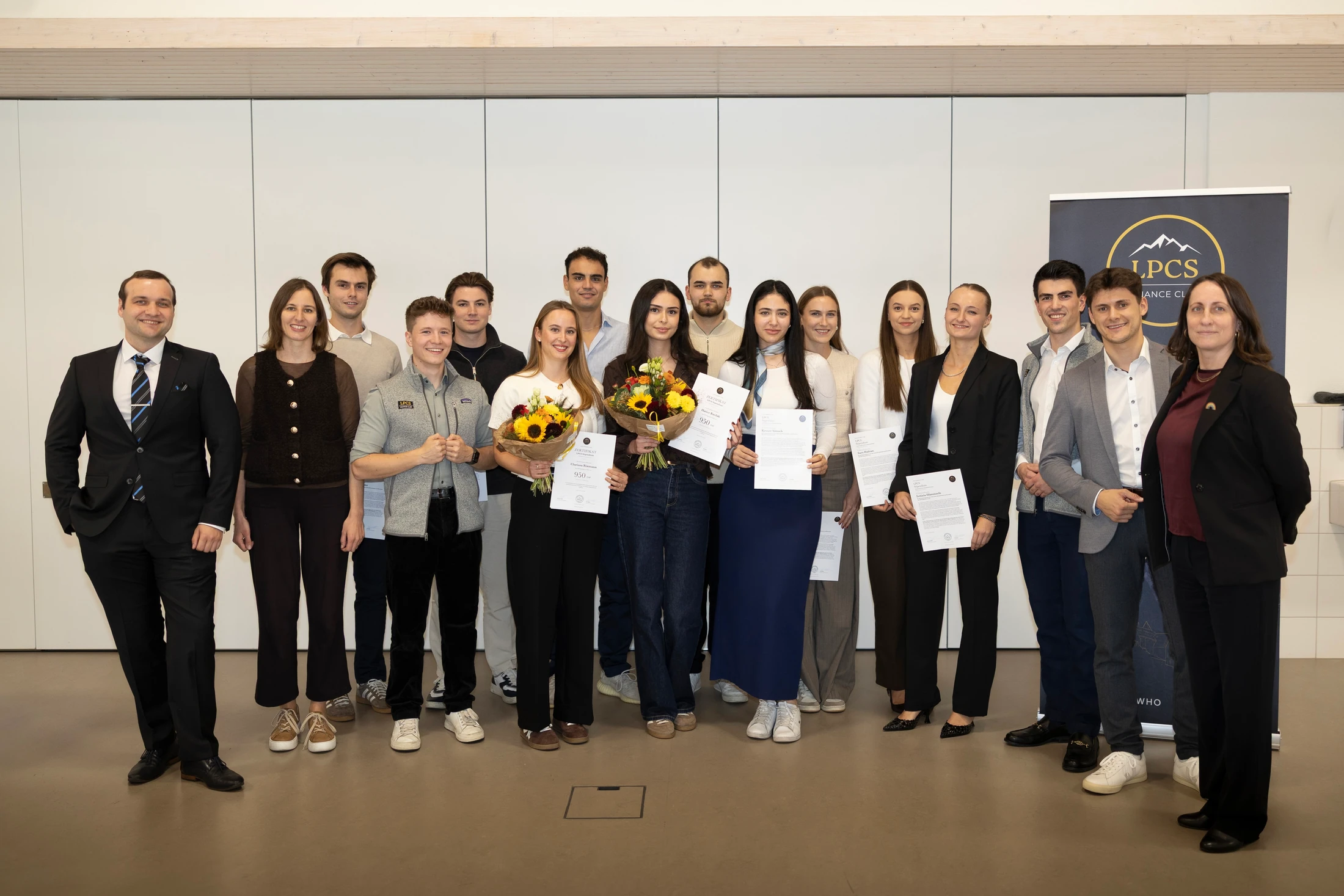Teilnehmende und Partner beim LPCS Award Event 2026